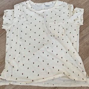 Old Navy Pocket tee with cacti